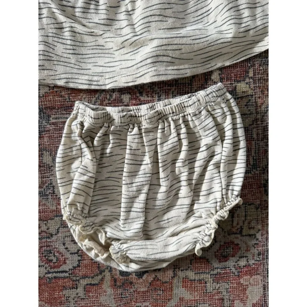 Rylee and Cru 18-24 Months Ocean Baby Swing Top and Bloomers Shorts Set